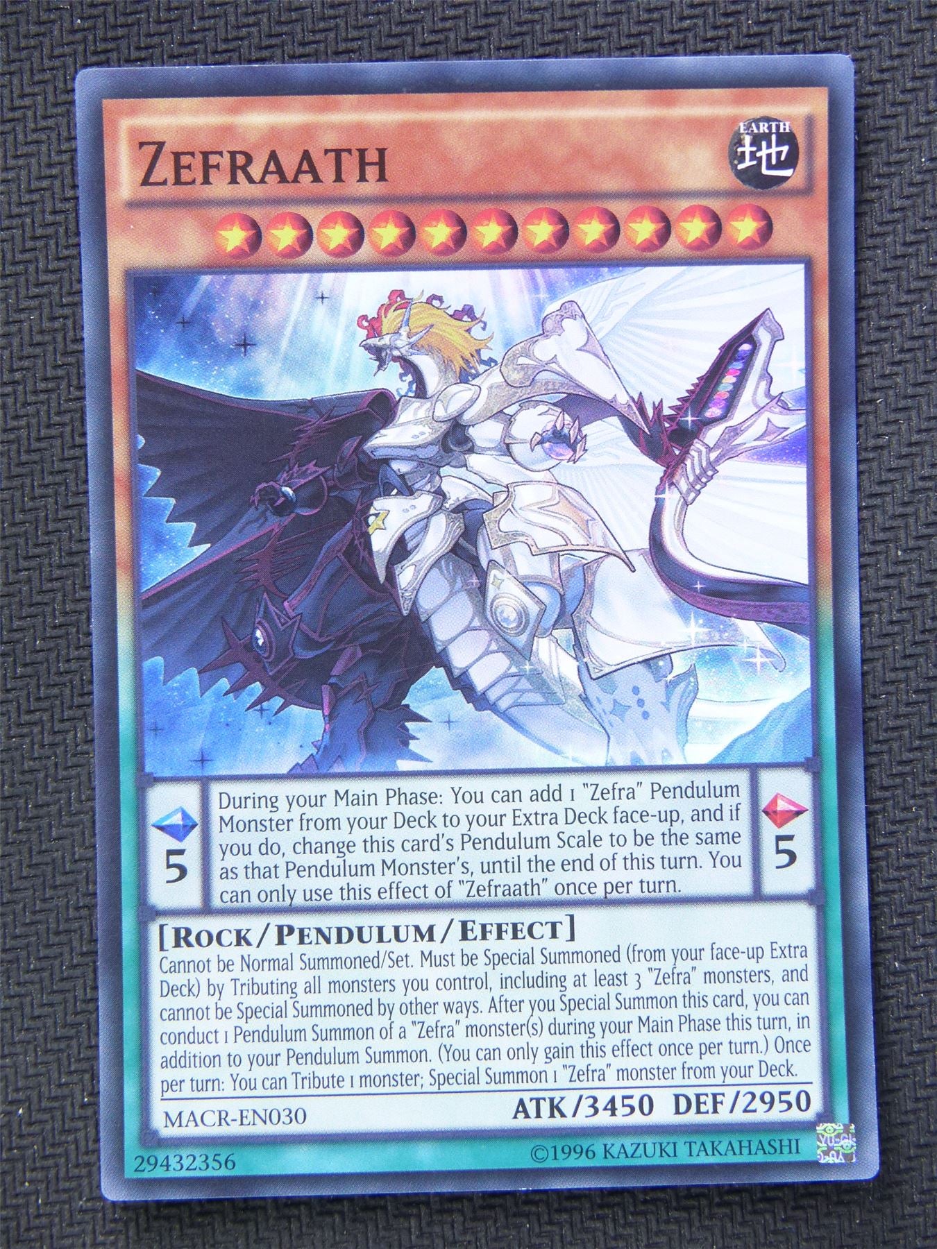 Zefraath MACR - Super Rare - Yugioh Card #5O3