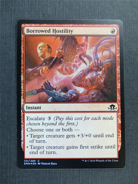 Borrowed Hostility Foil - Mtg Magic Cards #483