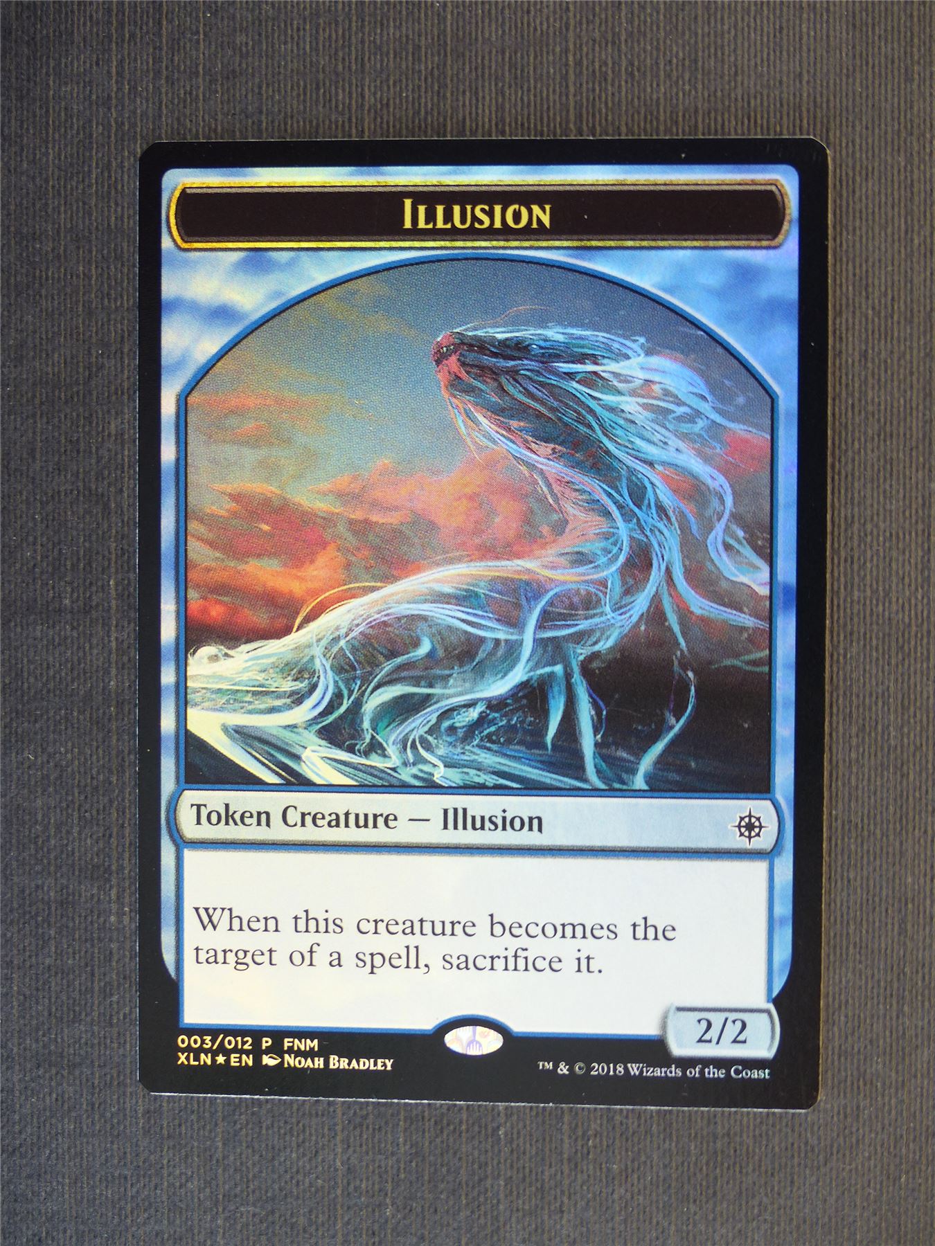 Illusion Saproling Token Promo Foil - Mtg Magic Cards #4SW