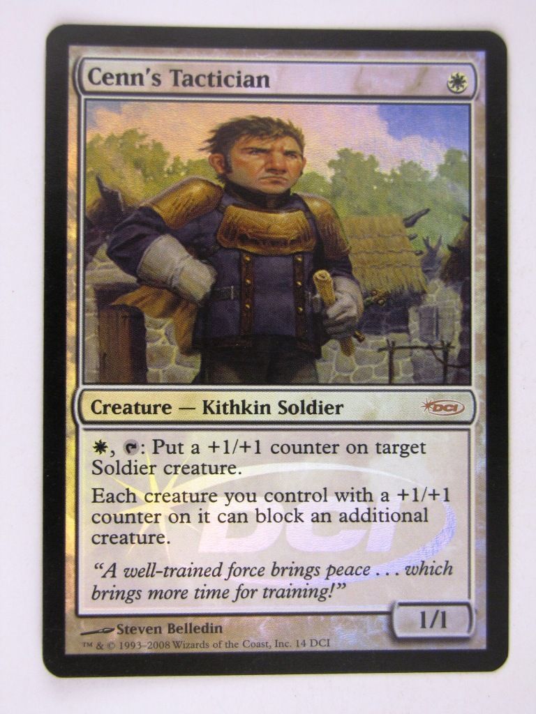 Mtg FOIL - CENN'S TACTCIAN promo - played