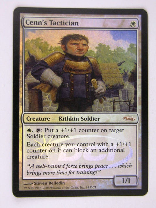 Mtg FOIL - CENN'S TACTCIAN promo - played