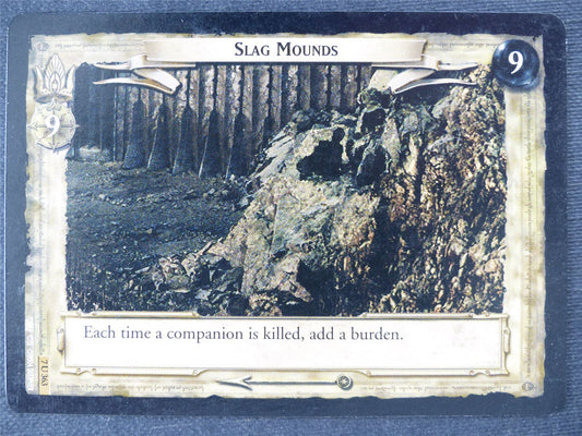 Slag Mounds 7 U 363 - played - LotR Cards #K1