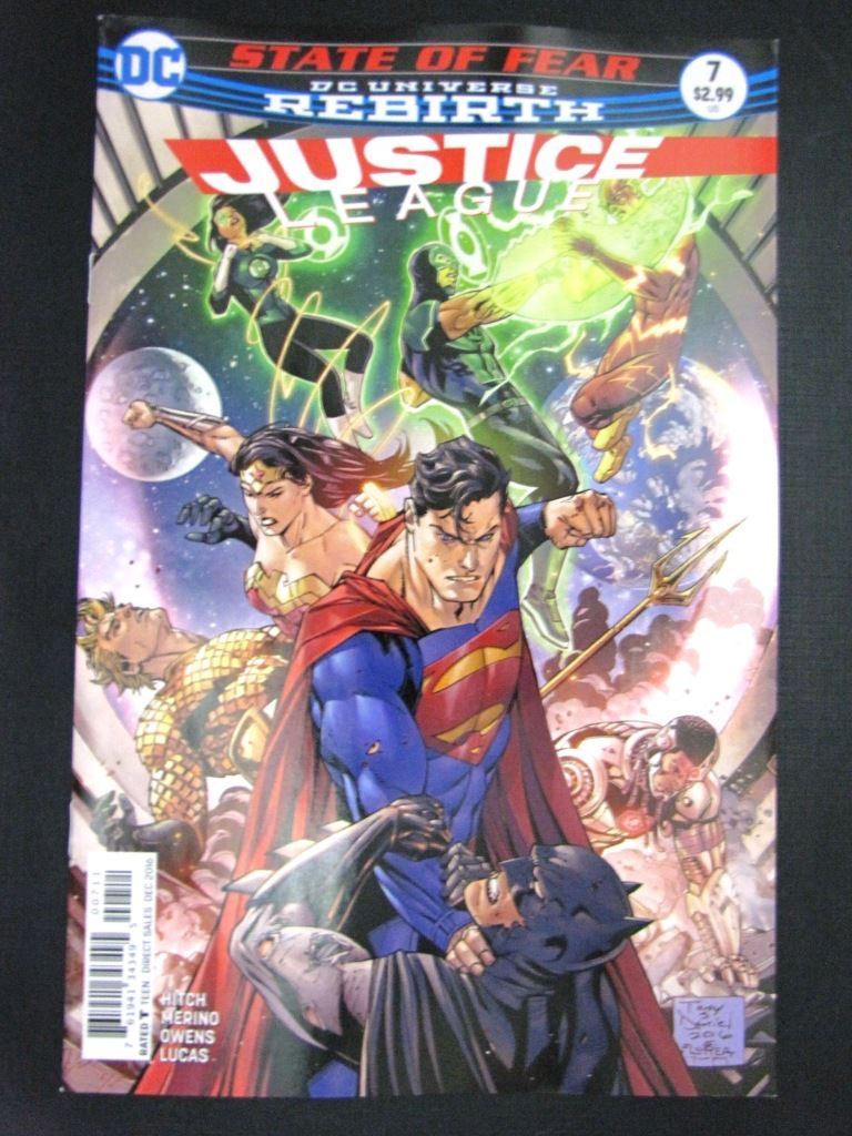 DC Comics:  JUSTICE LEAGUE #7 DECEMBER 2016 # 19B74