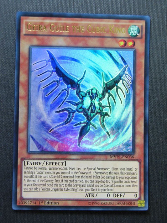 Geria Guile the Cubic King MPV1 Ultra Rare - 1st ed - Yugioh Cards #ZZ