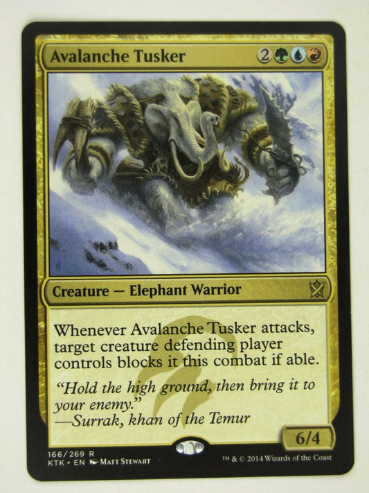 MTG Magic Cards: AVALANCHE TUSKER # 15A83