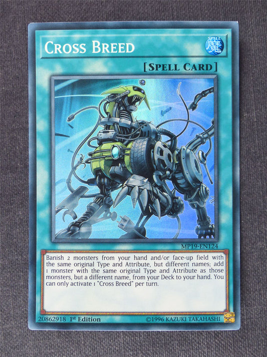 Cross Breed MP19 SUper Rare - 1st ed - Yugioh Cards #RP