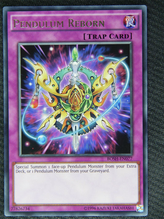 Pendulum Reborn BOSH Rare - Yugioh Card #835