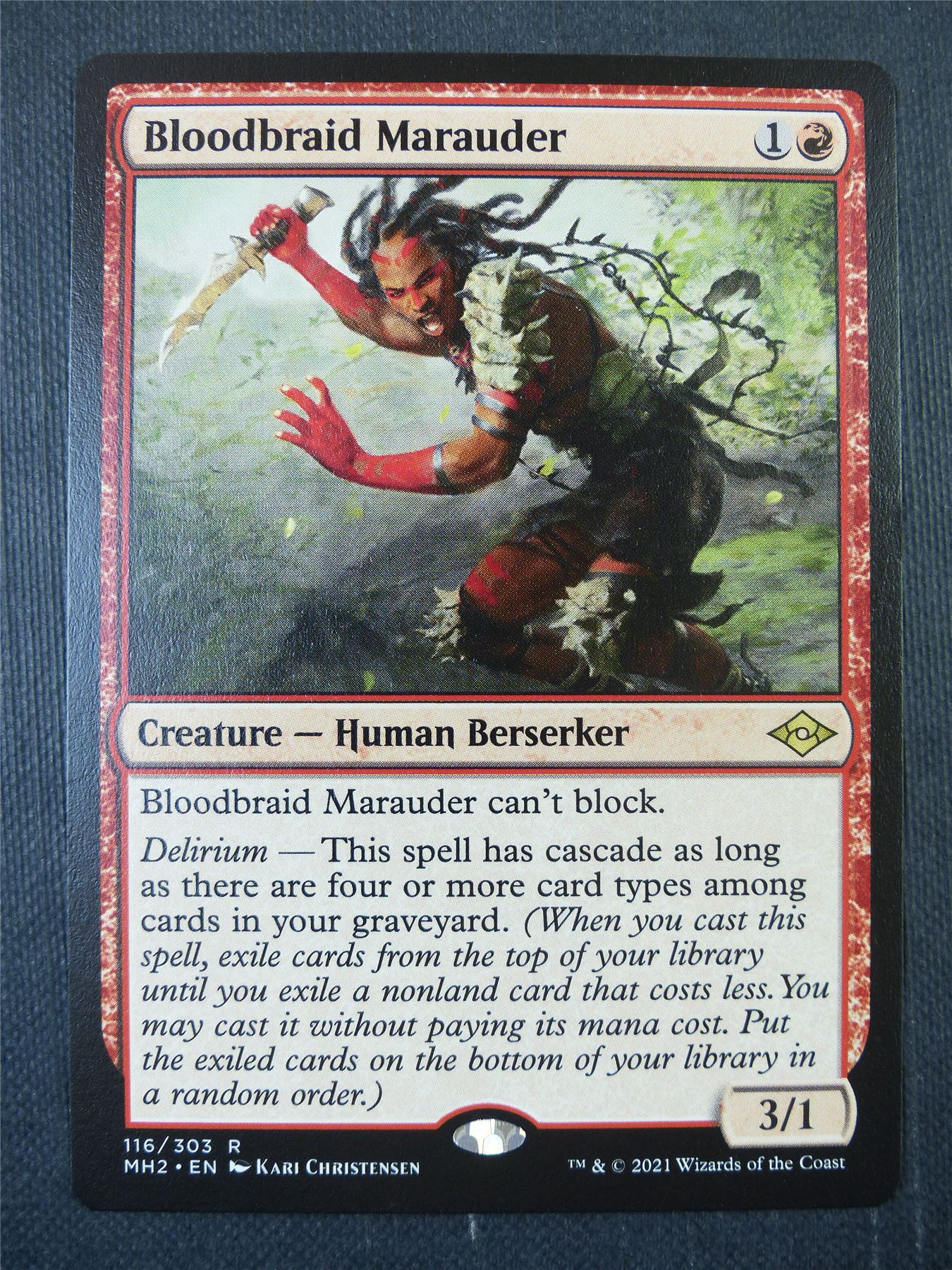 Bloodbraid Marauder - Mtg Card #91W