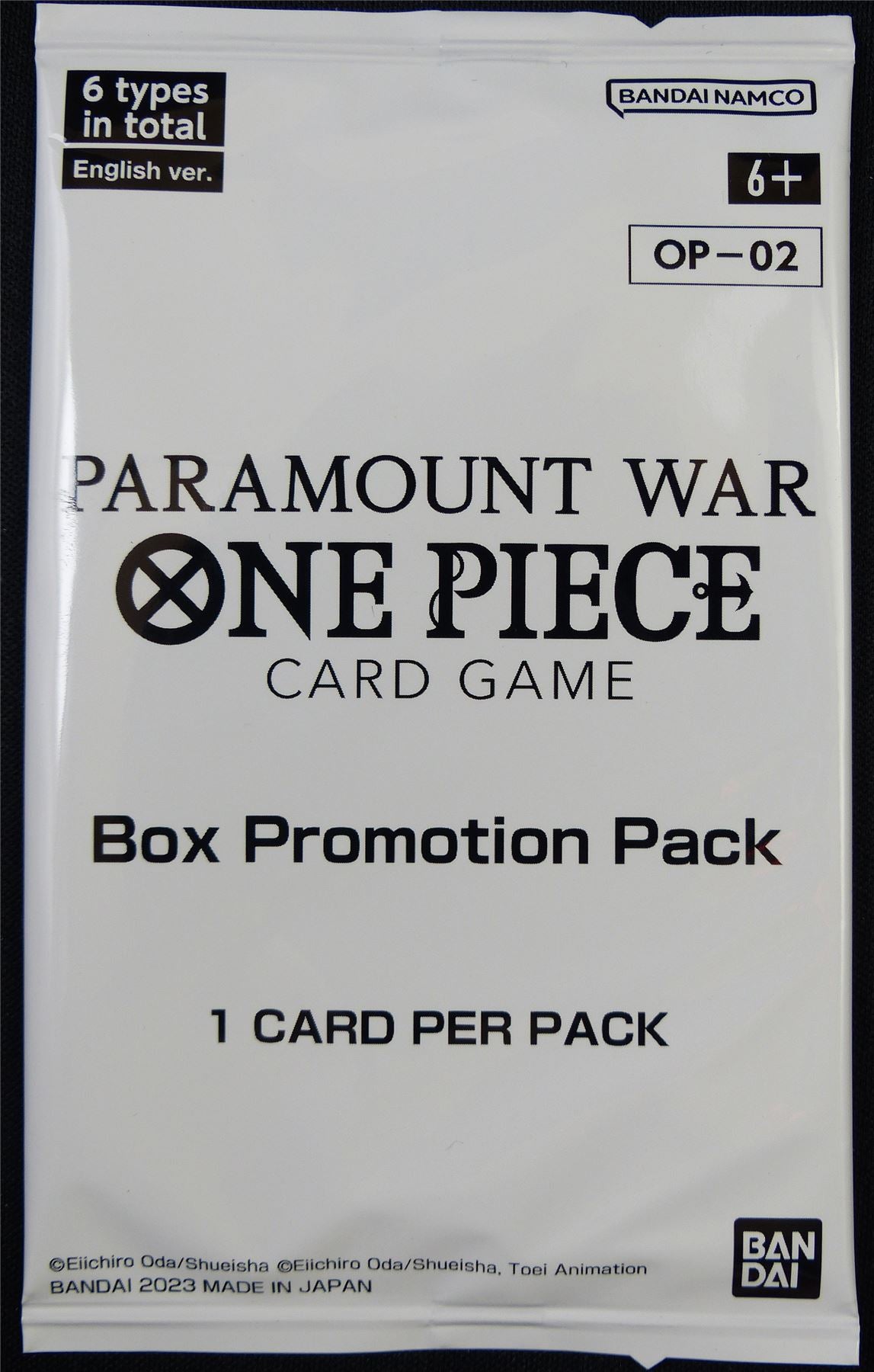 Paramount War Box Topper - One Piece Card Game - One Piece Card