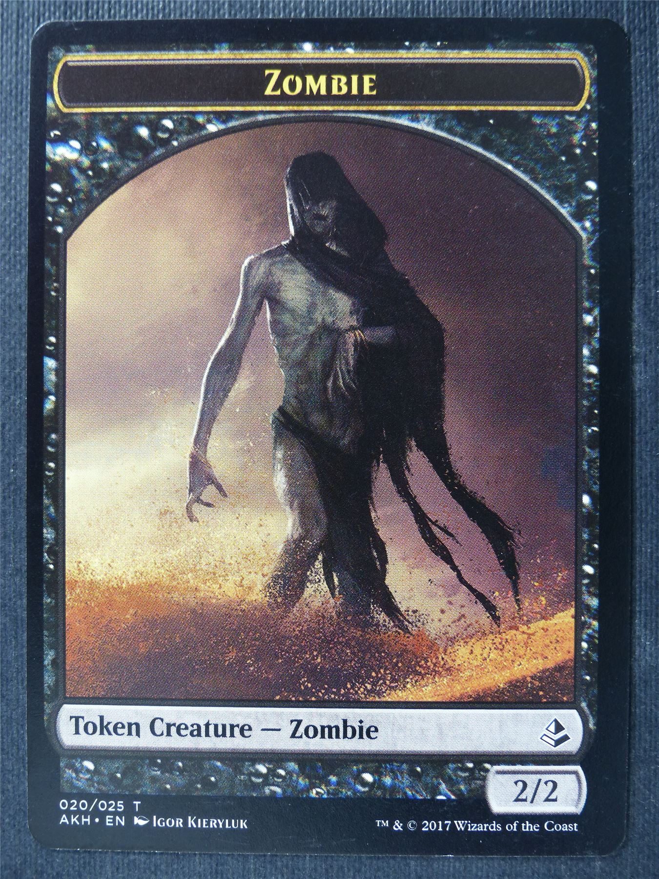 Zombie Token - Mtg Card #3VL