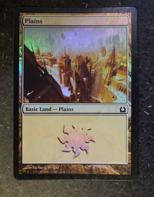 MTG Magic Cards Foil: PLAINS 254/274 # 10E66