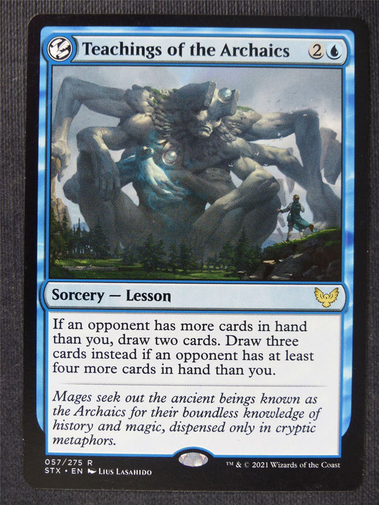 Teaching of the Archaics - Mtg Magic Cards #GF