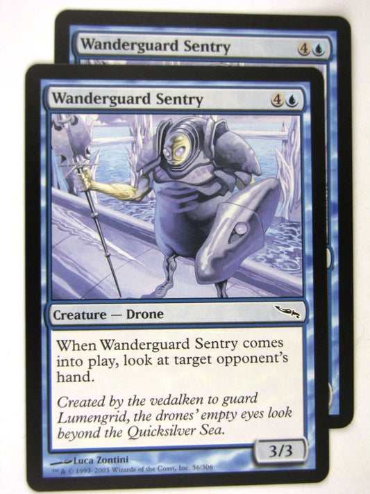 MTG Magic: the Gathering Cards: WANDERGUARD SENTRY x2: MRD