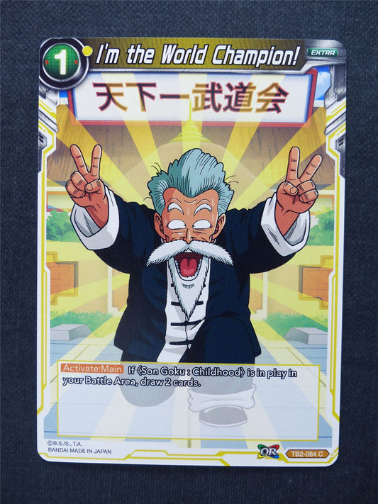 I'm The World Champion! - Dragon Ball Super Cards #9N