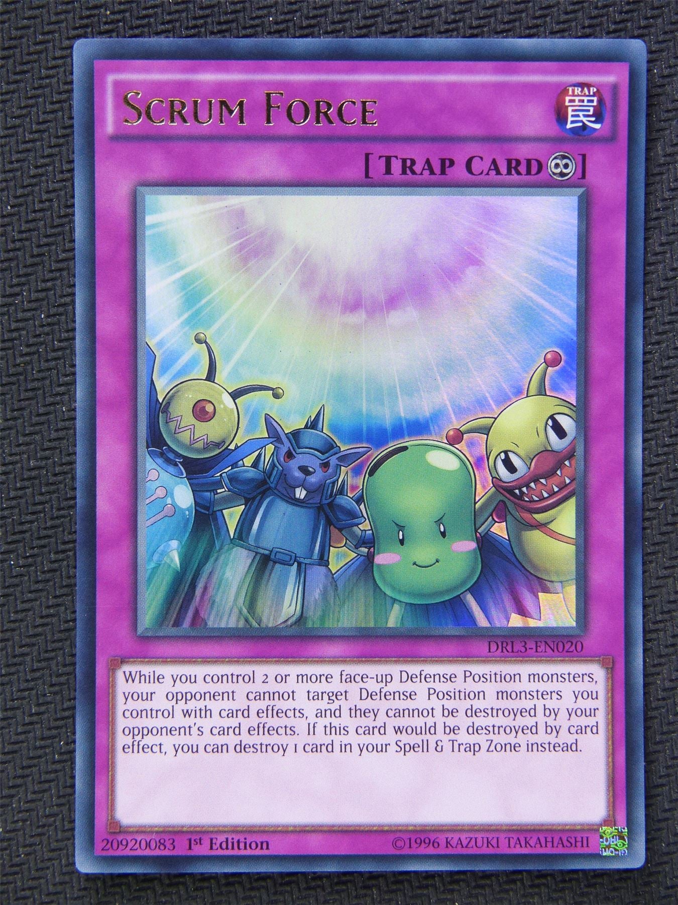 Scrum Force DRL3 - Ultra Rare - Yugioh Card #65O