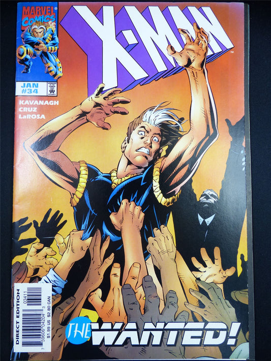 X-MAN The Wanted! #34 - Marvel Comic #1HE