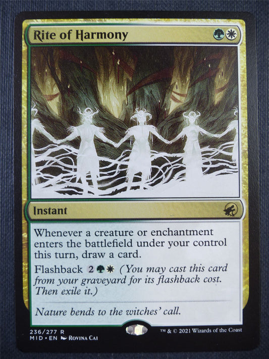 Rite of Harmony - Mtg Card #8TG