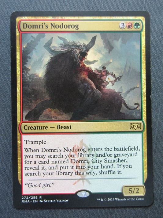 Domri's Nodorog - Mtg Magic Cards # 9D12
