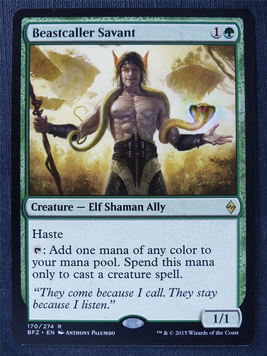 Beastcaller Savant - Mtg Magic Cards #T5