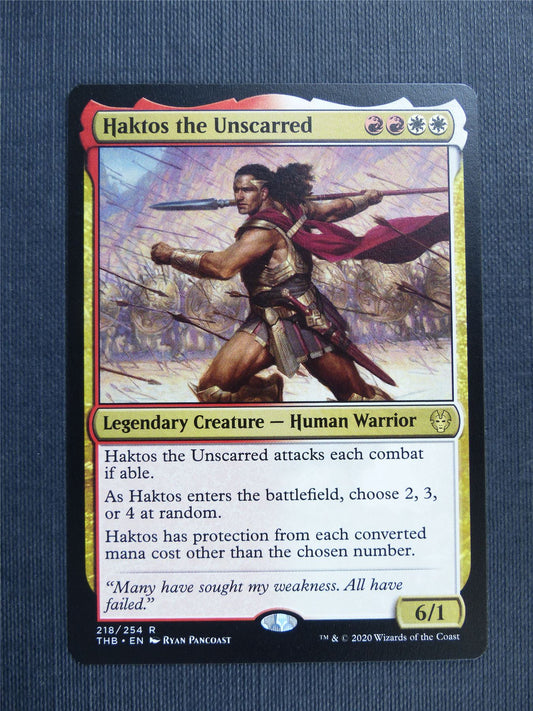 Haktos the Unscarred - Mtg Magic Cards #4FT
