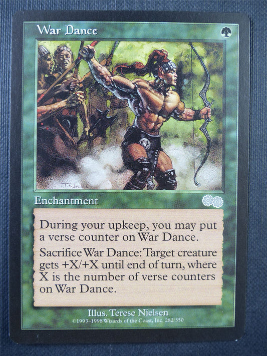 War Dance - Urza's Saga - Mtg Card #74P