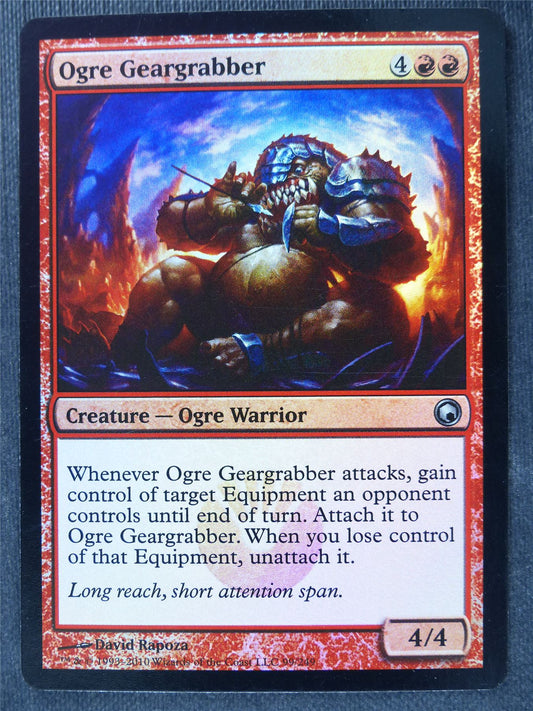 Ogre Geargrabber Foil - Mtg Magic Cards #1Z0