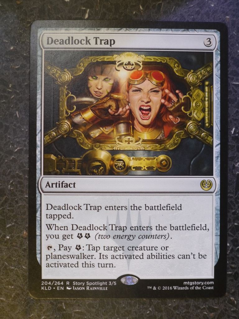 MTG Magic Cards: DEADLOCK TRAP # 6J68