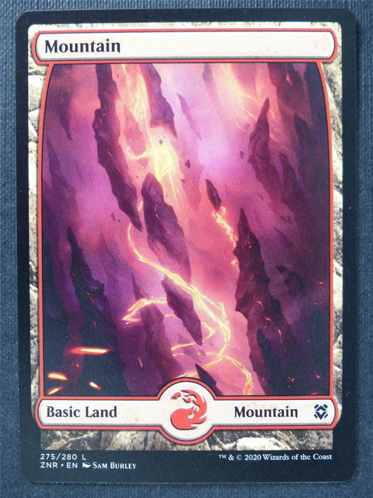 Mountain 275/280 Full Art - Mtg Magic Cards #B6