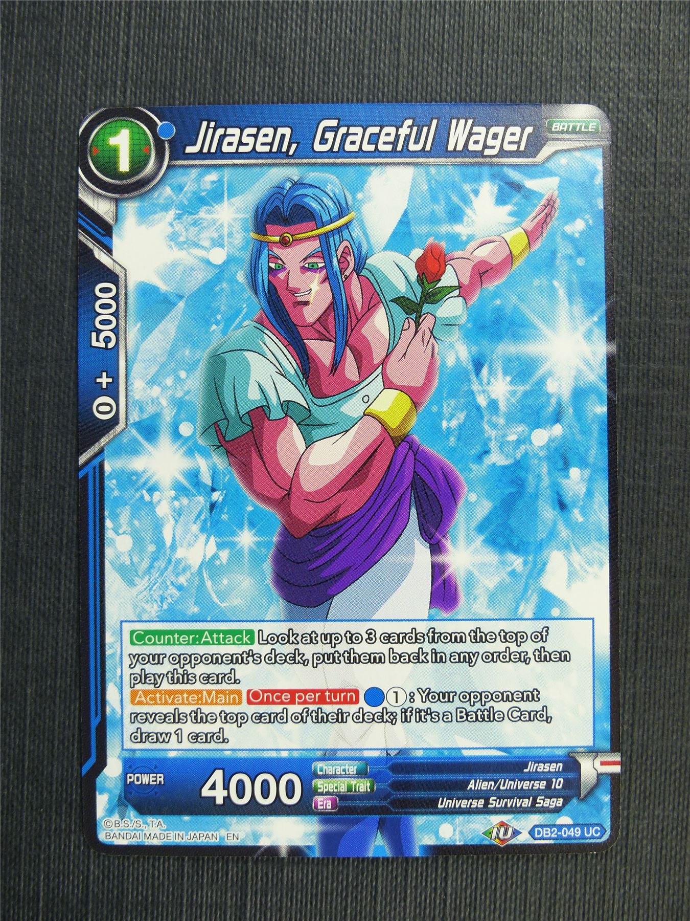 Jirasen Graceful Wager - DB2 Dragon Ball Super Card