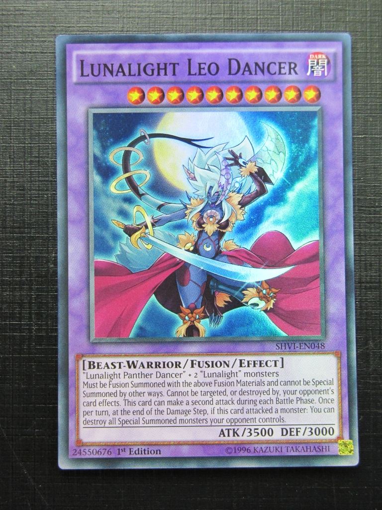 Yugioh Cards: LUNALIGHT LEO DANCER SHVI SUPER RARE # 21E70