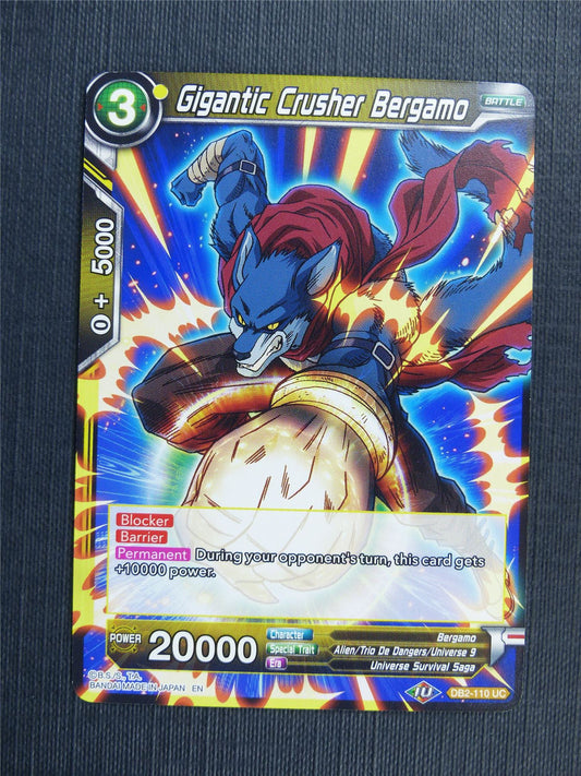 Gigantic Crusher Bergamo - DB2 Dragon Ball Super Card