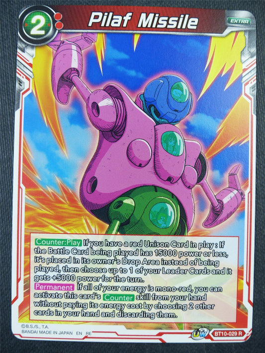 Pilaf Missile BT10 R - Dragon Bal Super Card #92B