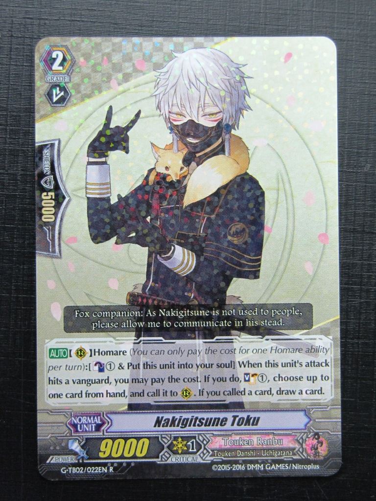 Vanguard Cards: NAKIGITSUNE TOKU G-TB02 R # 26E68