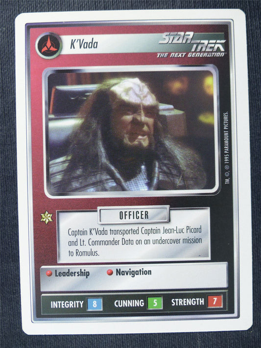 K'Vada - NG - Star Trek Cards #124