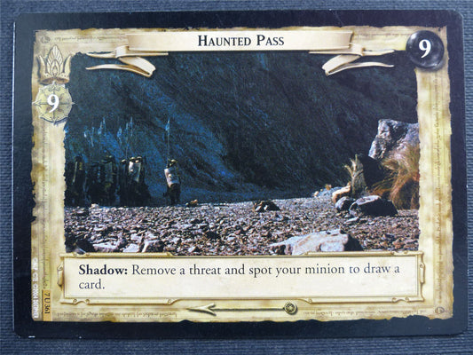 Haunted Pass 7 U 361 - LotR Cards #2SO