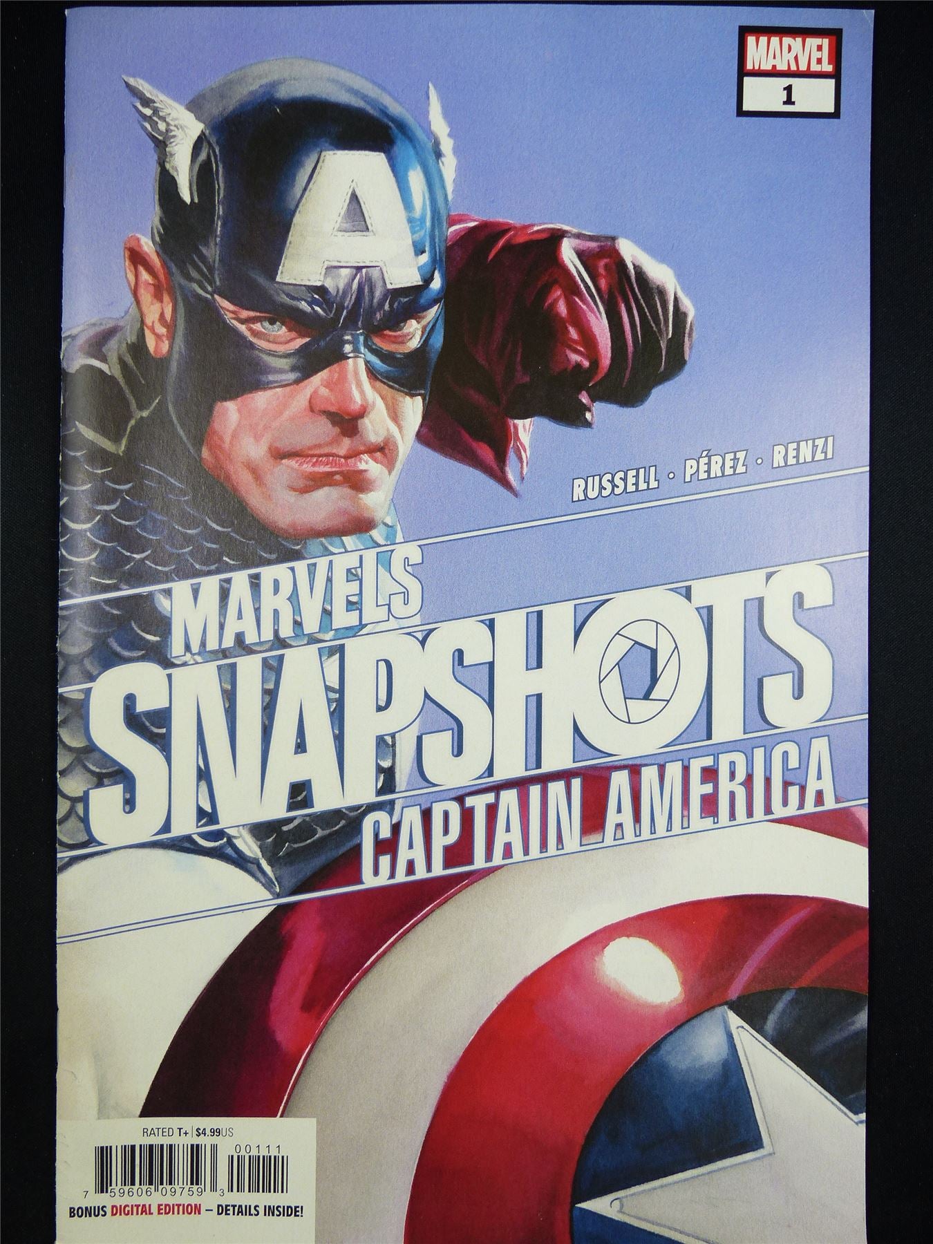 Marvels Snapshots: CAPTAIN America #1 - Marvel Comic #1Y4