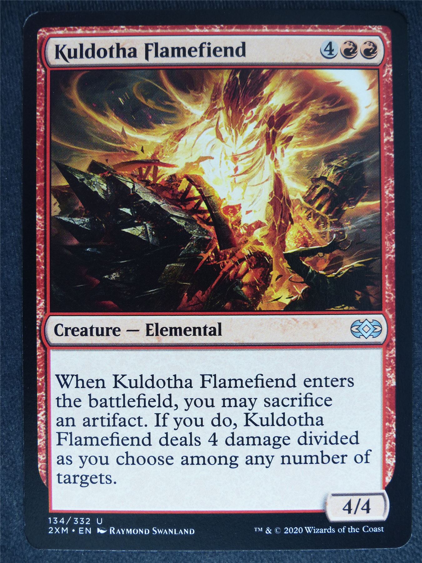 Kuldotha Flamefiend - Double Masters - Mtg Magic Cards #3X