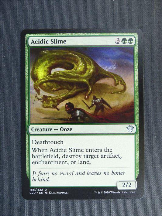 Acidic Slime - C20 - Mtg Card