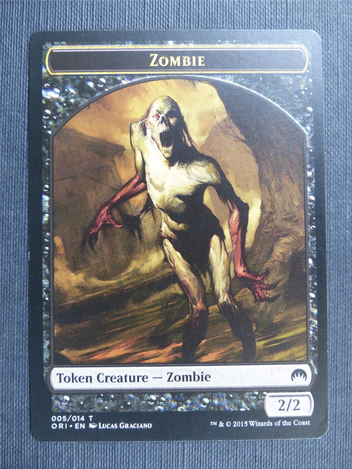 Zombie Token - Mtg Magic Cards #45Z