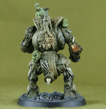 Classic Chaos Dreadnought - Rogue Trader - Painted - Death Guard - Warhammer 40K #1D