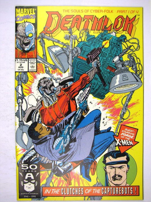 Marvel Comic: DEATHLOK #2 AUGUST 1991 # 22E76