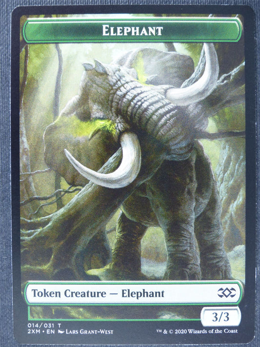 Elephant Token - Mtg Magic Cards #VR