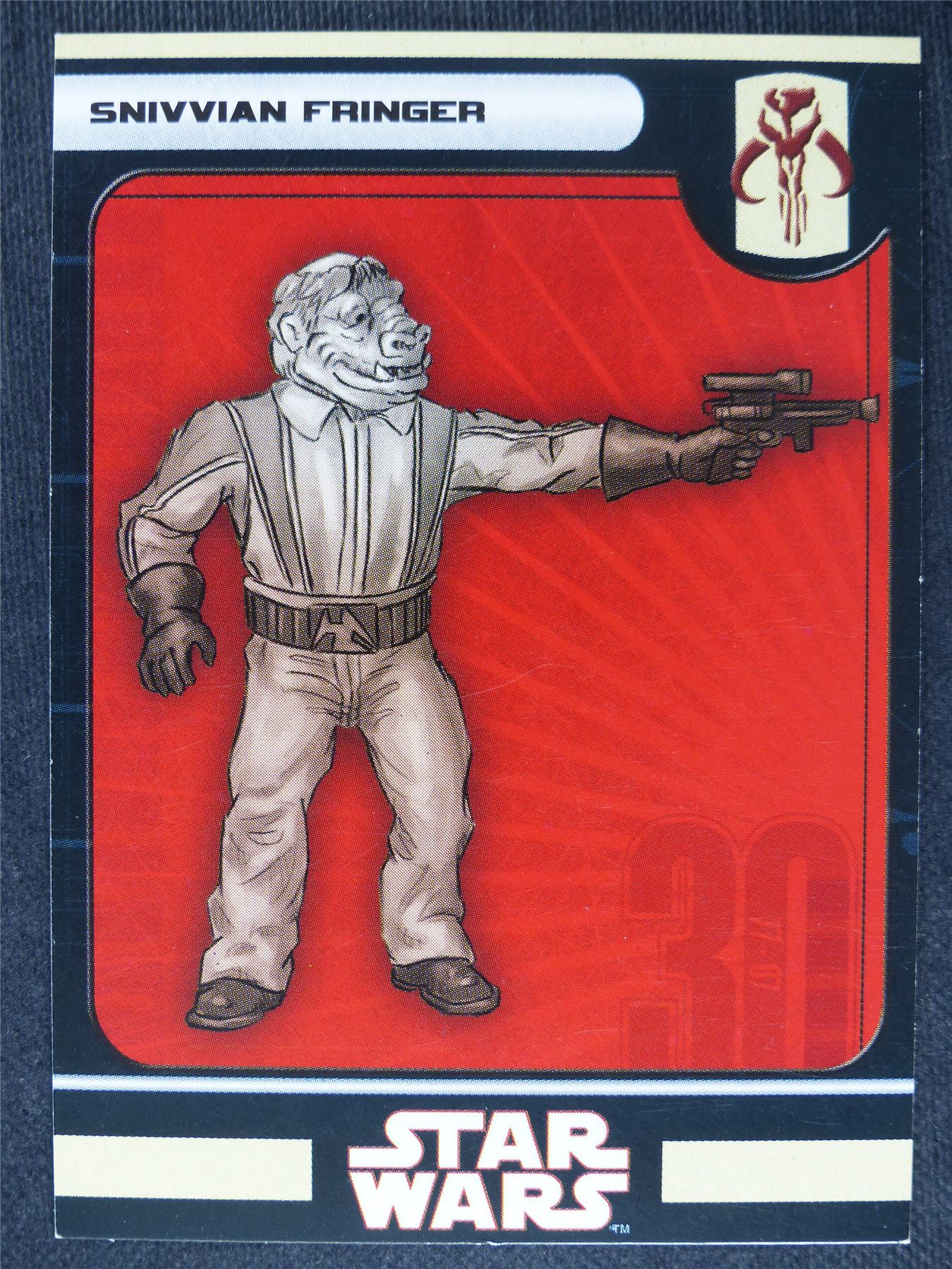 Snivvian Fringer - Star Wars Miniatures Spare Cards #5W