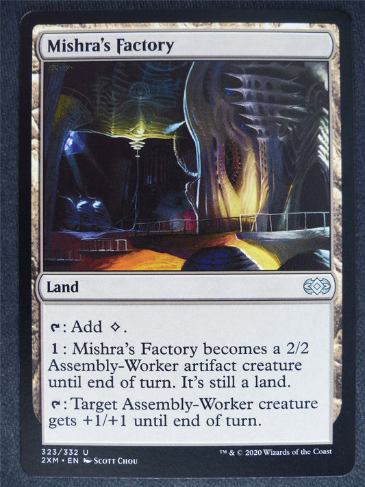 Mishra's Factory - Double Masters - Mtg Magic Cards #5L