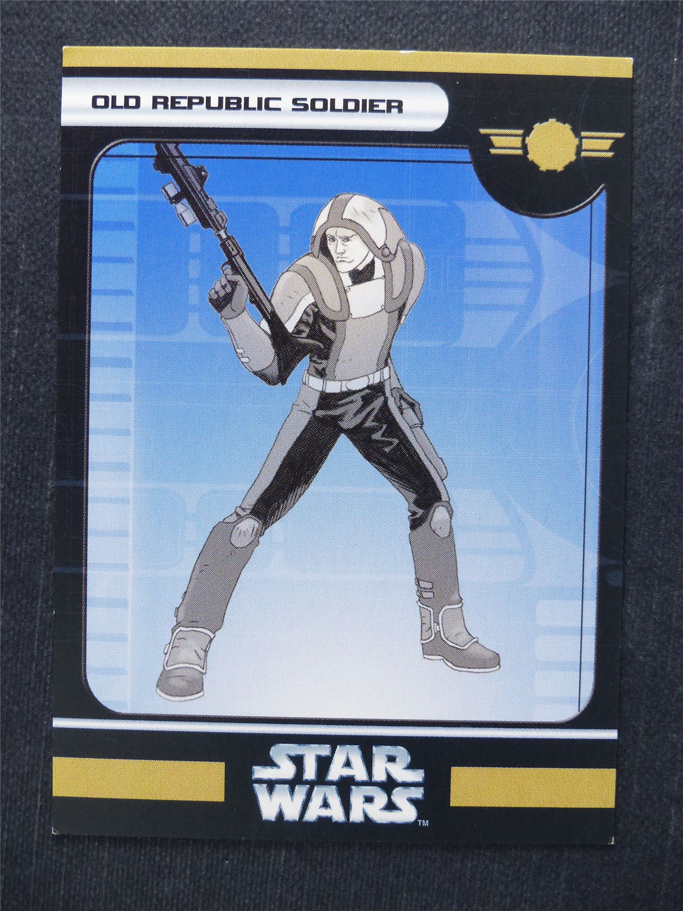 Old Republic Soldier 6/60 - Star Wars Miniatures Spare Cards #BJ