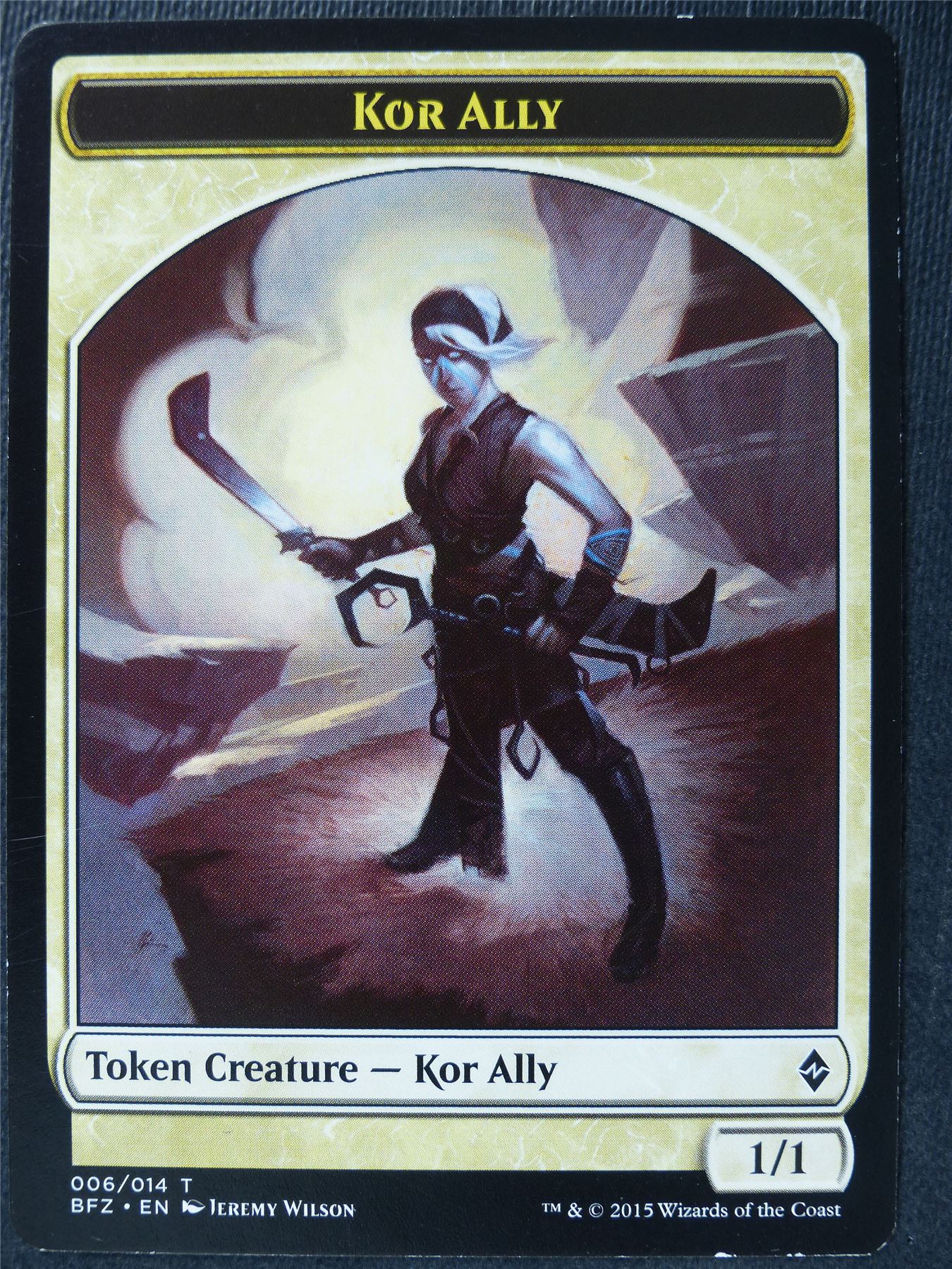 Kor Ally Token - Mtg Card #3RW