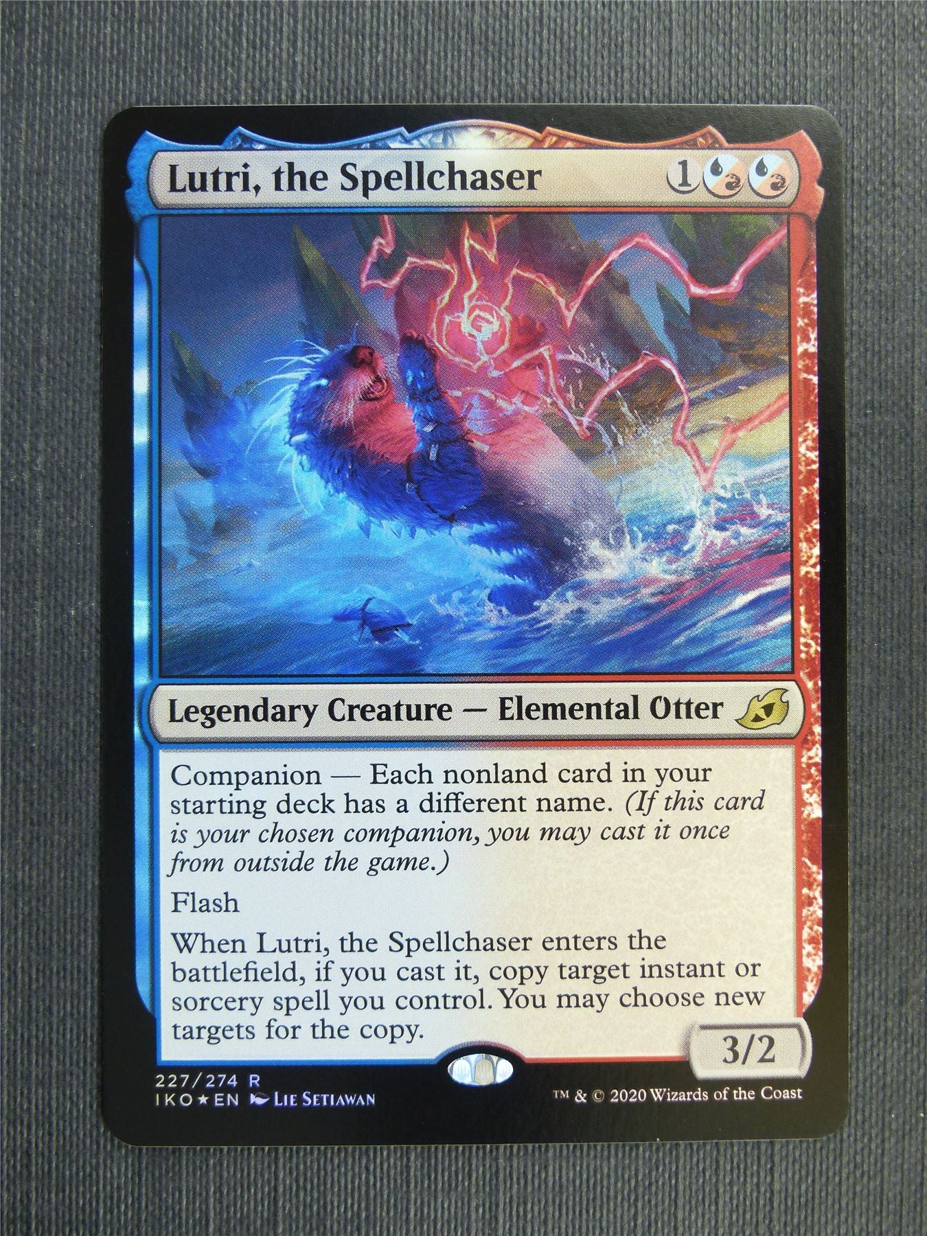 Lutri the Spellchaser Foil - IKO Mtg Card