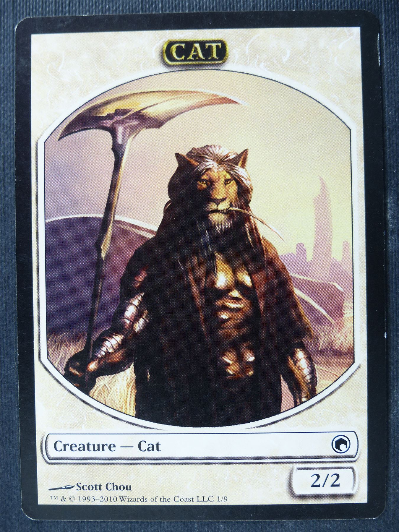 Cat Token - Mtg Card #40C