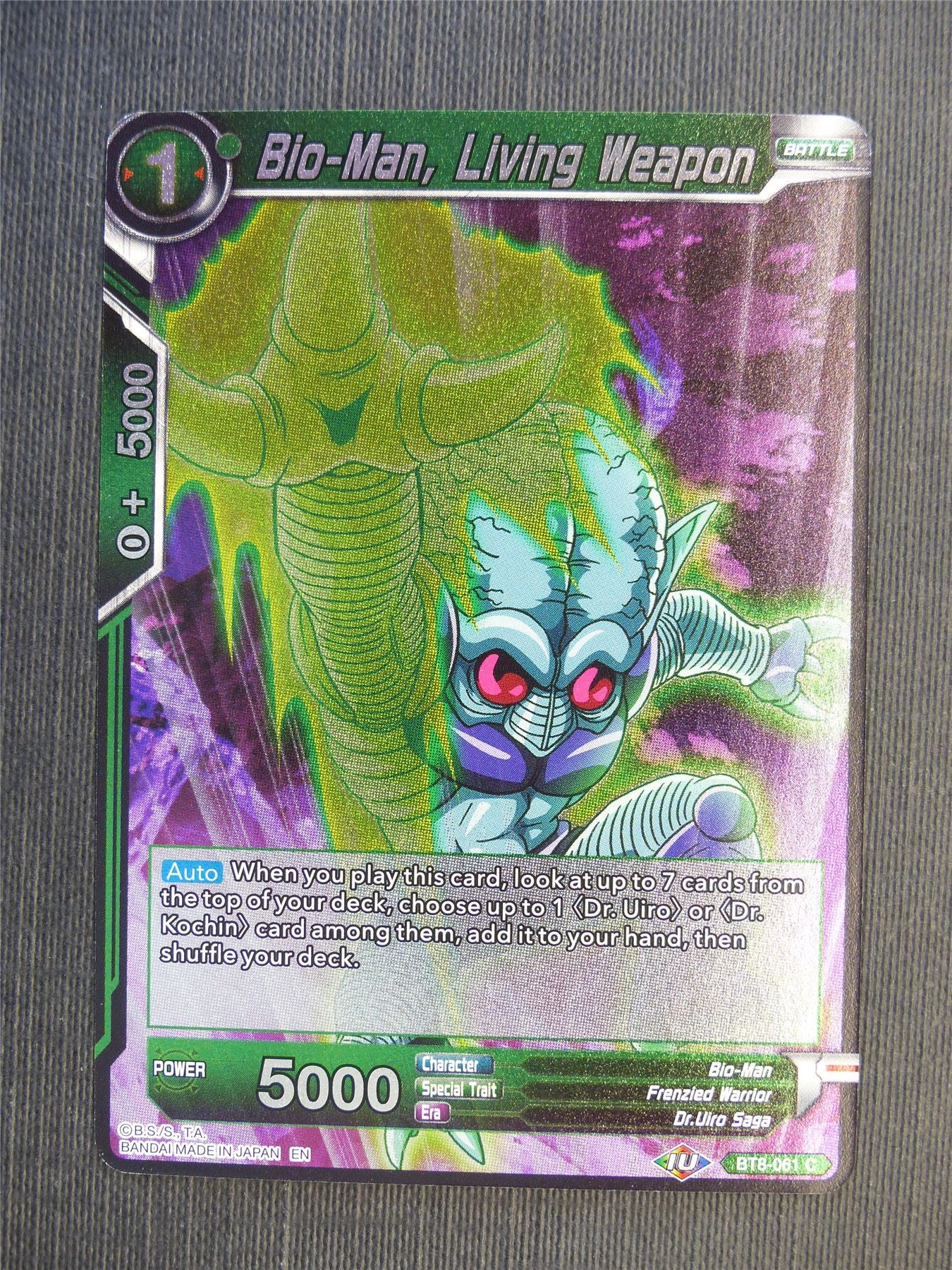 Bio-Man Living Weapon Foil - Dragon Ball Super Cards #69Q