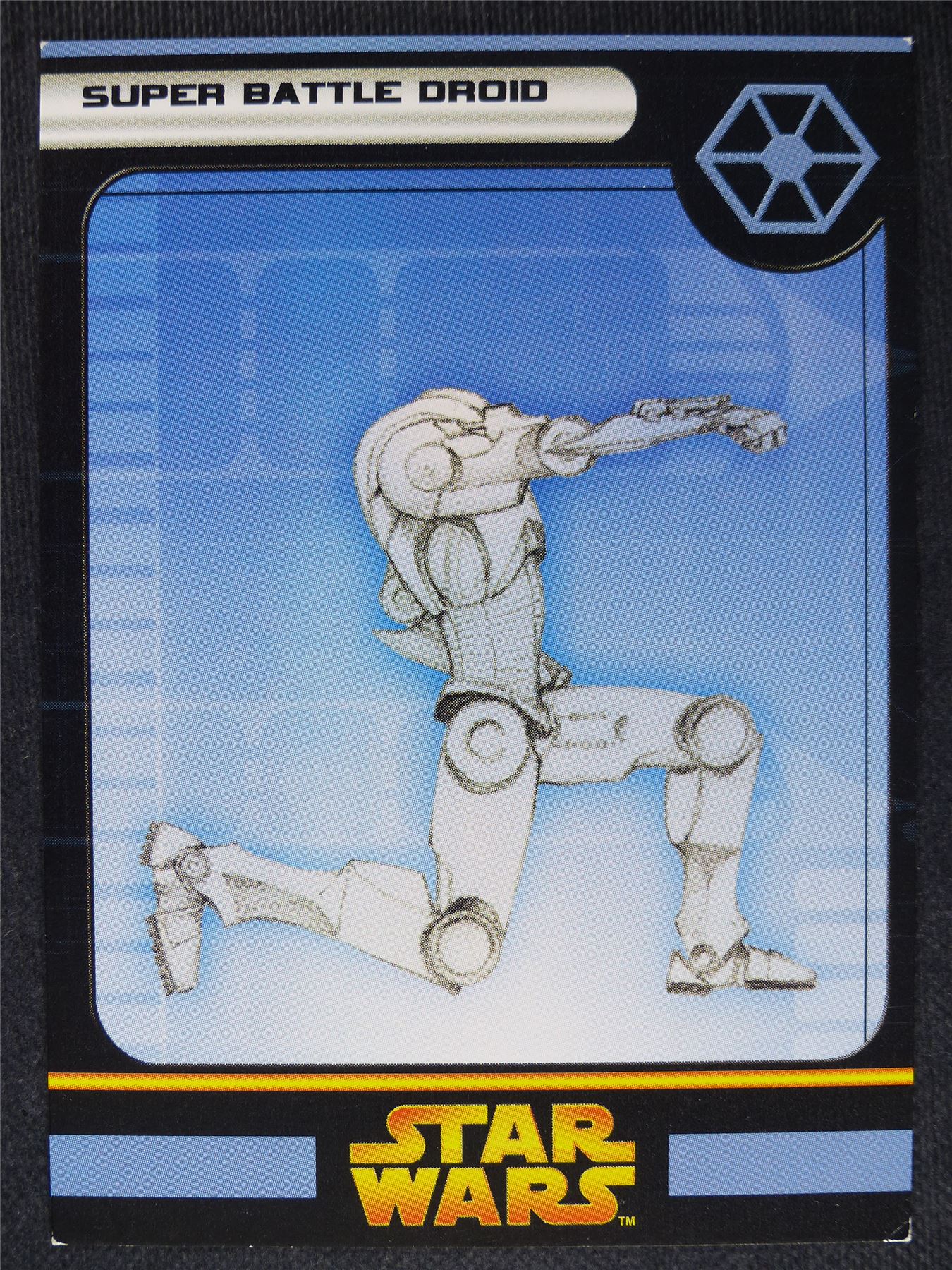 Super Battle Droid - Star Wars Miniatures Spare Cards #7L